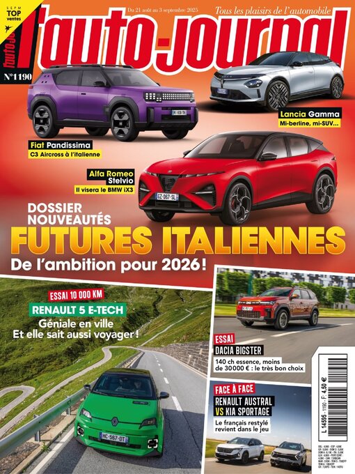 Title details for L'auto Journal by Editions Mondadori Axel Springer (EMAS) - Available